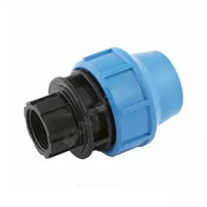 Муфта компрессионная ПЭ Дн 32х3/4" ВР Ру12