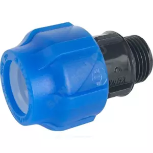 Муфта компрессионная ПЭ Дн 40х1" НР Ру16 VALFEX 121001140100