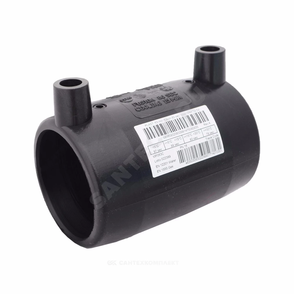 Муфта электросварная ПЭ100 Дн 630 Ру16 SDR11 EUROSTANDARD 2110160630