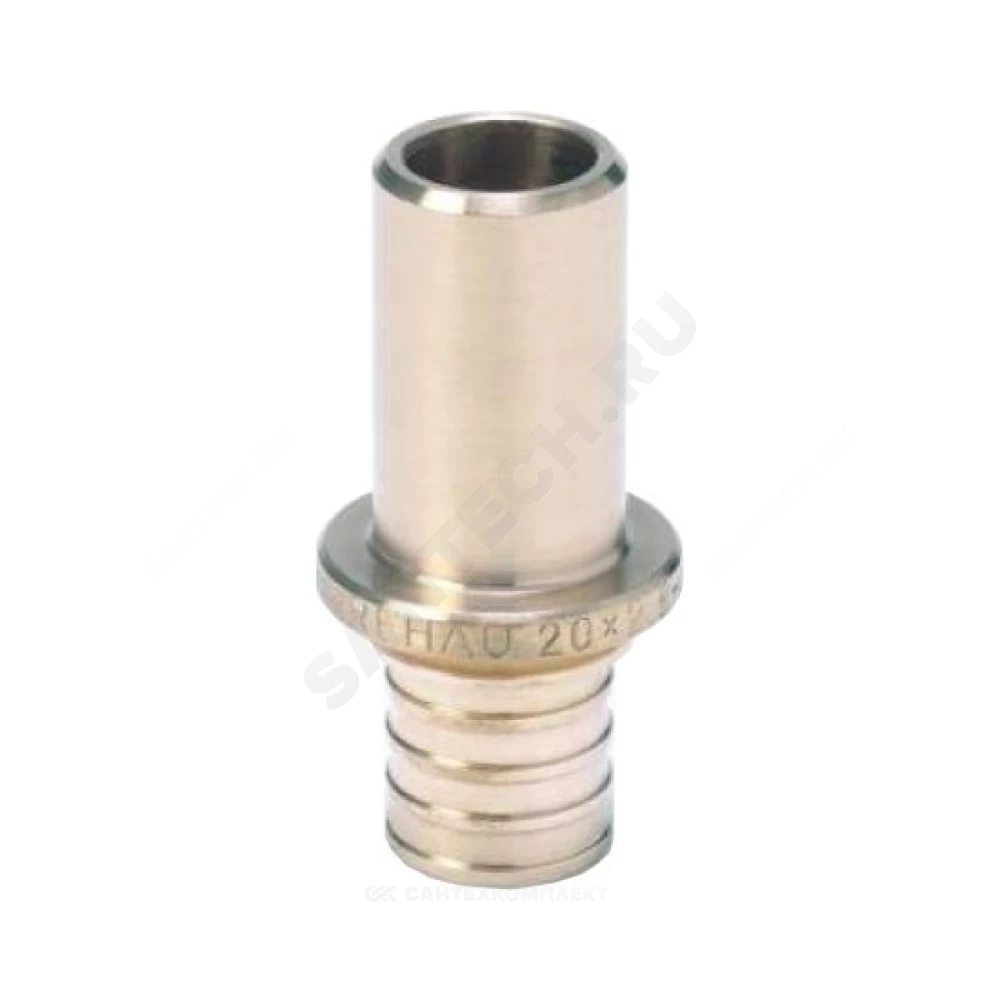 Муфта для PE-X труб аксиальная бронза Дн 32х28 под пайку RAUTITAN RX+ Rehau 14562761001