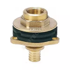 Штуцер для PE-X труб аксиальный Дн 16х1/2" НР L=28мм настенный RAUTITAN RX+ Rehau 14563801001