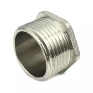Заглушка латунь никель Ду 32 (1 1/4") НР SantechSystems