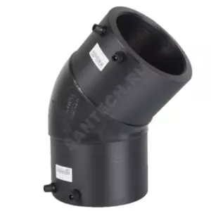 Отвод электросварной ПЭ100 Дн 160х45гр Ру16 SDR11 Type C TEGA 1819080