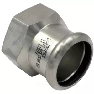 Муфта сталь нерж AISI 316L Дн 22х1/2" Ру16 пресс/ВР Inoxpres RM 190102022