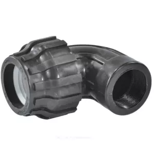 Отвод компрессионный ПЭ Дн 63х1 1/2"х90гр ВР ТПК-АКВА 1010349