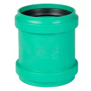 Муфта PP-MD двухраструбная зелёная KG2000 KG2000MM Дн 110 б/нап в/к Ostendorf 777300