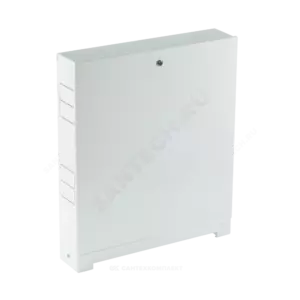 Шкаф коллекторный наружный сталь ШРН-1 450х118х652-715мм RAL 9016 (Белый) Wester 0-32-1010