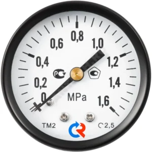 Манометр ТМ-210Т.00 осевой Дк50мм 0-1,6 МПа кл.2,5 G1/4" Росма 00000000599