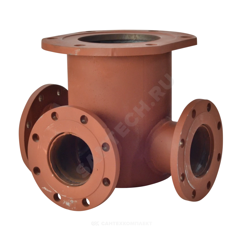 Подставка пожарная фланцевая сталь ППТФ 150x150 Ру10 КЗПО