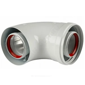 Отвод коаксиальный 60/100 мм 45 гр для FGB/CGB-2 Wolf 2651960