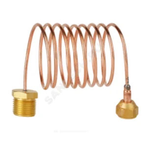 Трубка капиллярная медь G1/4"х1/2" L=1,5м ВР/НР ЭКОМЕРА КТ-1/4F-1/2G-1.5