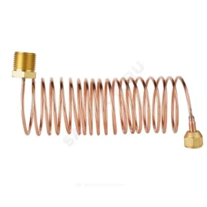 Трубка капиллярная медь G1/4"х1/2" L=3,0м ВР/НР ЭКОМЕРА КТ-1/4F-1/2G-3