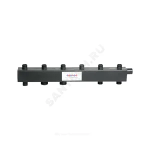 Коллектор котельной сталь до 120 кВт 1 1/2" ВР на 15 контуров 1 1/4" НР м/о 125мм Стандарт+ КК-32М ASKON 32M/125/50/8+7