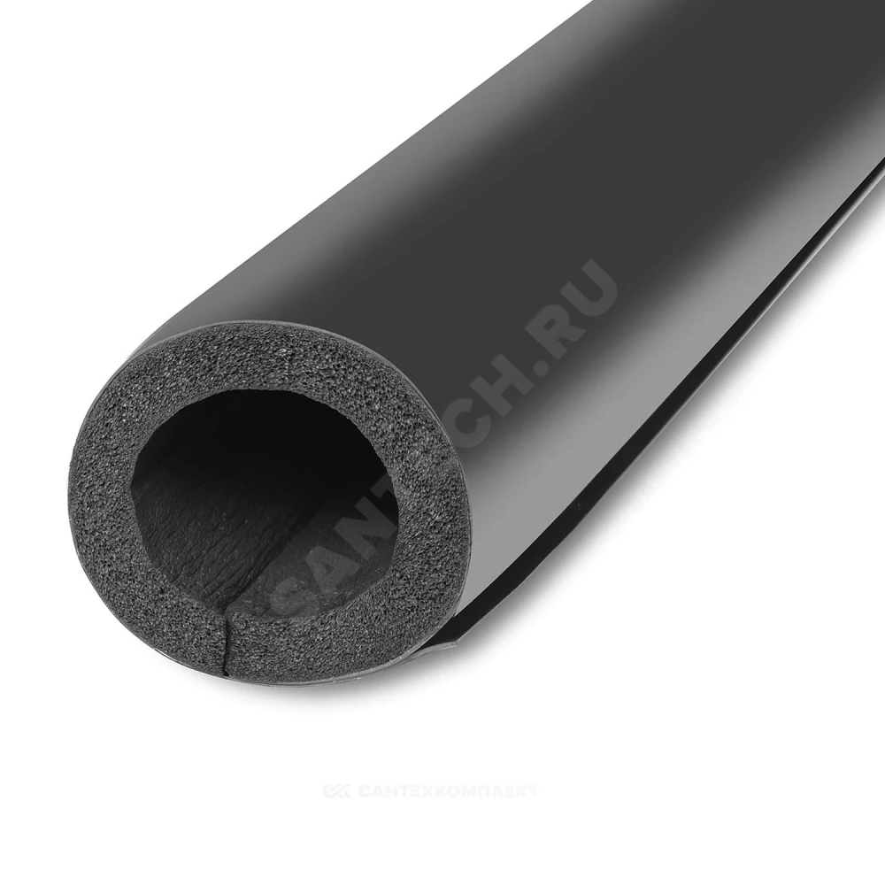 Трубка вспененный каучук SOLAR HT 48/9 L=1м Тмакс=150°C черный с покрытием IN CLAD black K-flex 09048214324IB