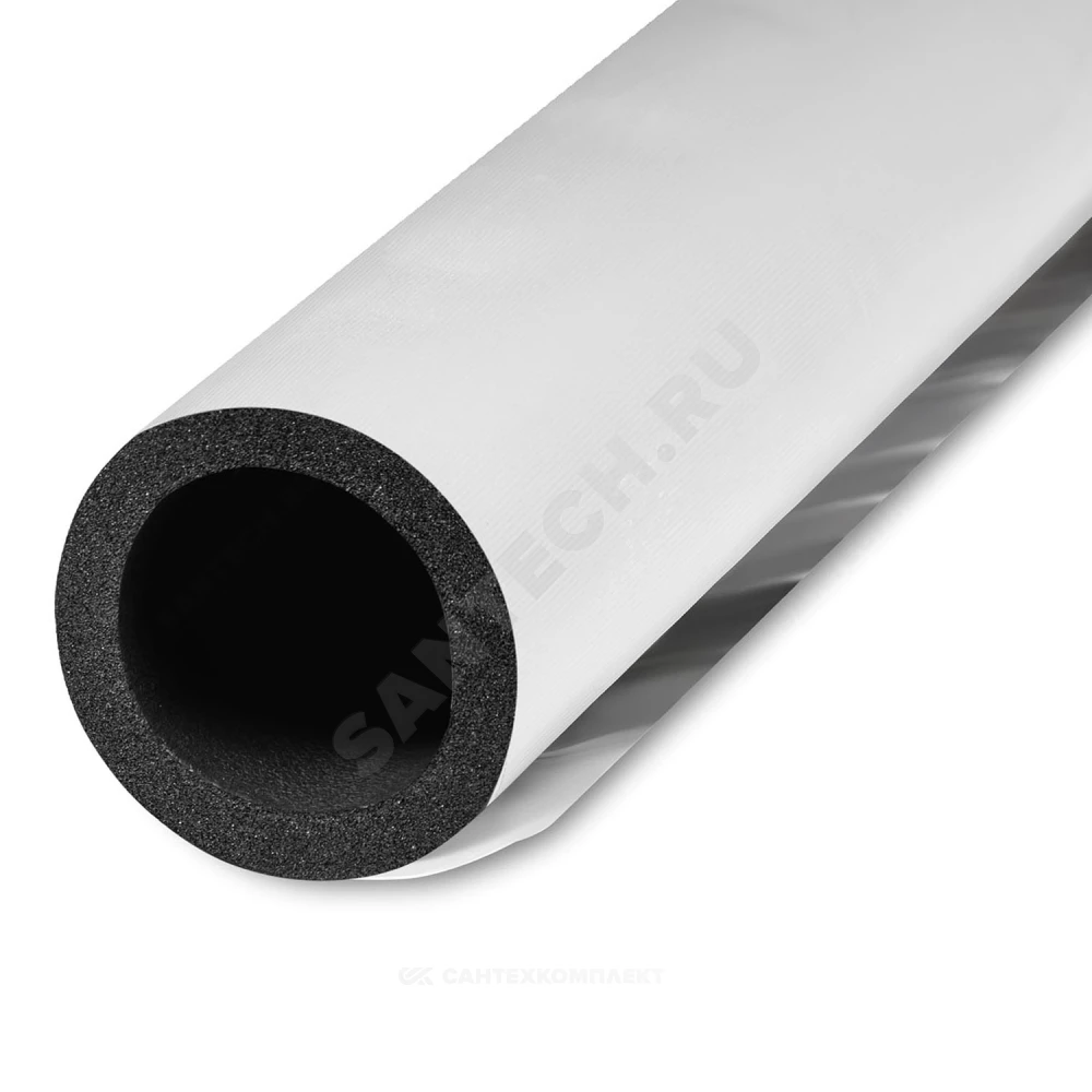 Трубка вспененный каучук SOLAR HT 140/13 L=1м Тмакс=150°C черный с покрытием IN CLAD grey K-flex 13140214324IG