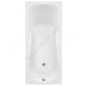 Ванна акриловая Uno 160х75см без ножек Roca ZRU9302869