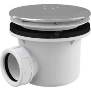 Сифон для поддона 1 1/2"x90/40 h=84мм слив крышка D=115мм Alca Plast A49K
