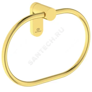 Полотенцедержатель кольцо CONCA шлифованное золото Ideal Standard T4503A2
