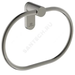 Полотенцедержатель кольцо CONCA серебряный шторм Ideal Standard T4503GN