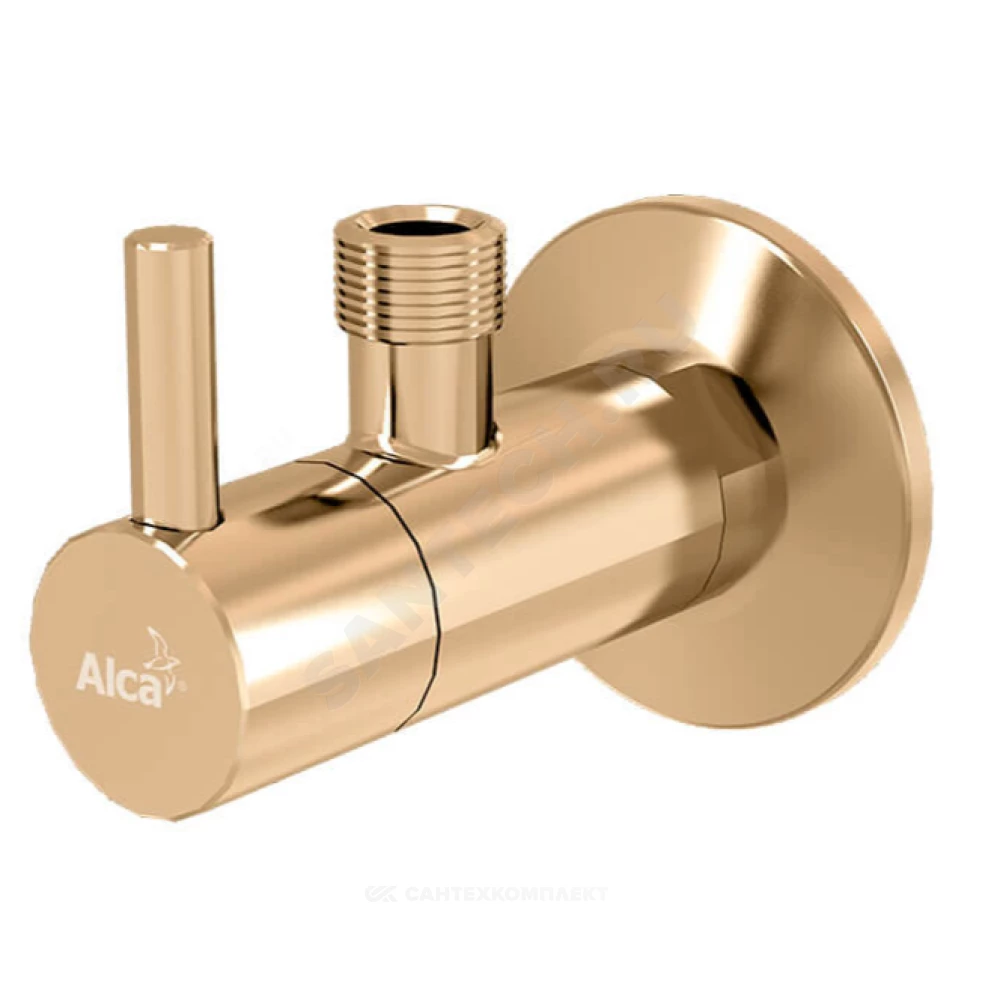 Вентиль для подключения смесителя с фильтром 1/2"x3/8" Alca Plast ARV001-G-B