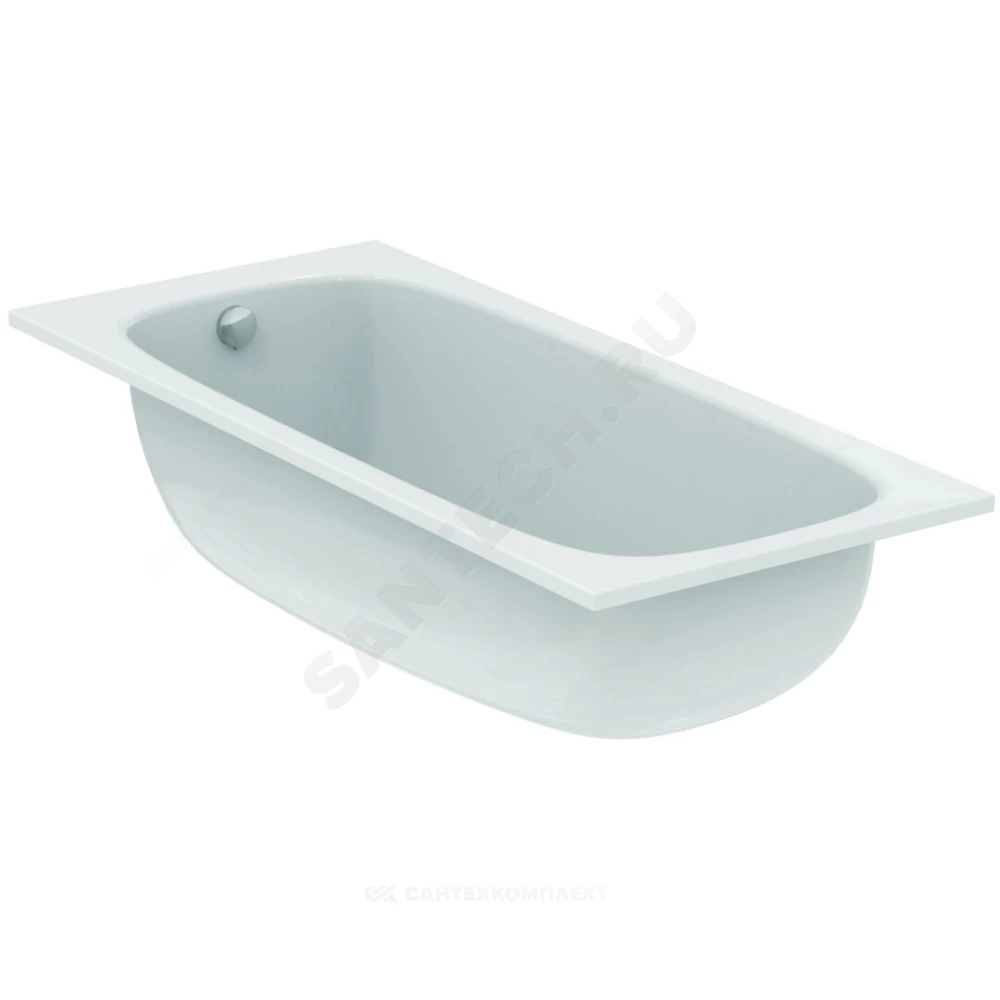Ванна акриловая i.life 170х80см без ножек Ideal Standard T476101