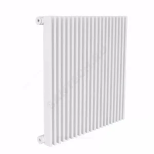 Радиатор трубчатый Параллели В1-2000 шаг 25мм 14 секций с т/клапаном Danfoss с нижней подводкой прав ВР G 1/2" RAL 7021 (Черно-серый) КЗТО
