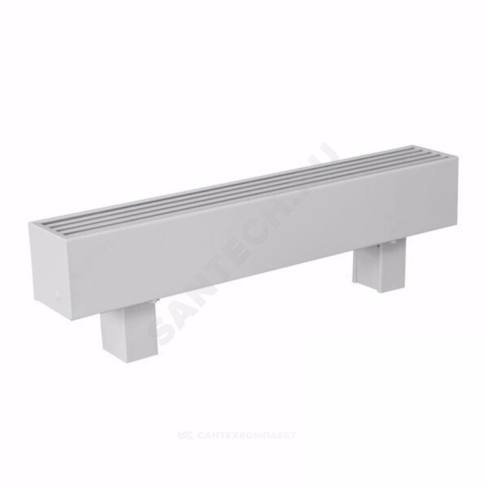 Конвектор напольный Элегант Мини 130x130x2100 2то нв ниж/п RAL 7024 (Графитовый серый) КЗТО