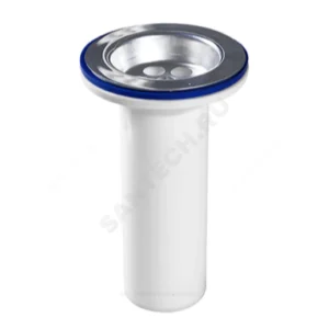 Выпуск литой для кухонной мойки 1 1/2"x40 с нержавеющей решёткой D=70мм Орио А-4002-2