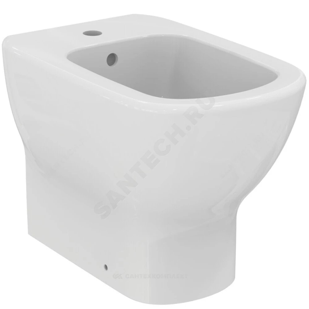 Биде напольное TESI белое Ideal Standard T456901