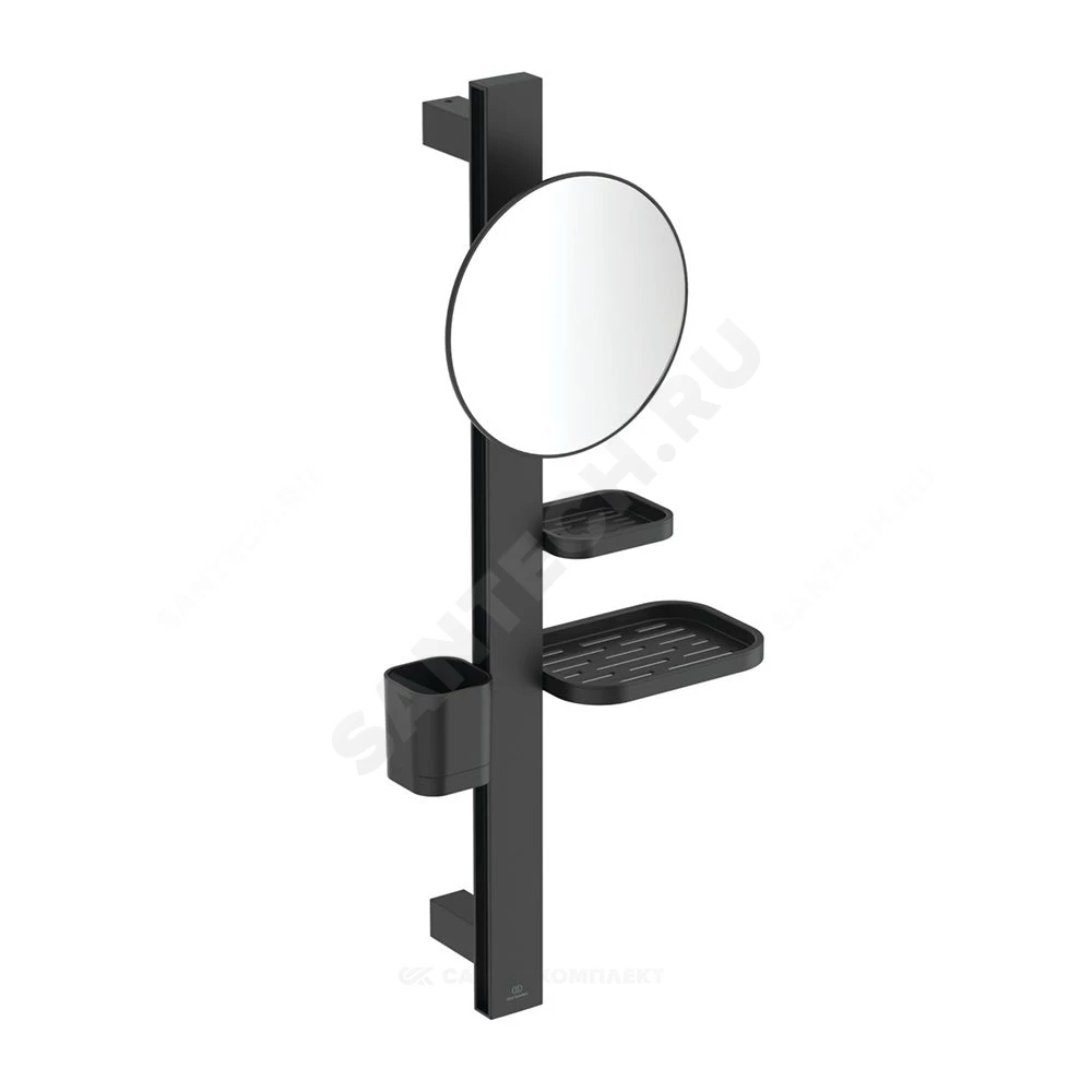Штанга с аксессуарами 700 мм ALu+ черный матовый Ideal Standard BD589XG
