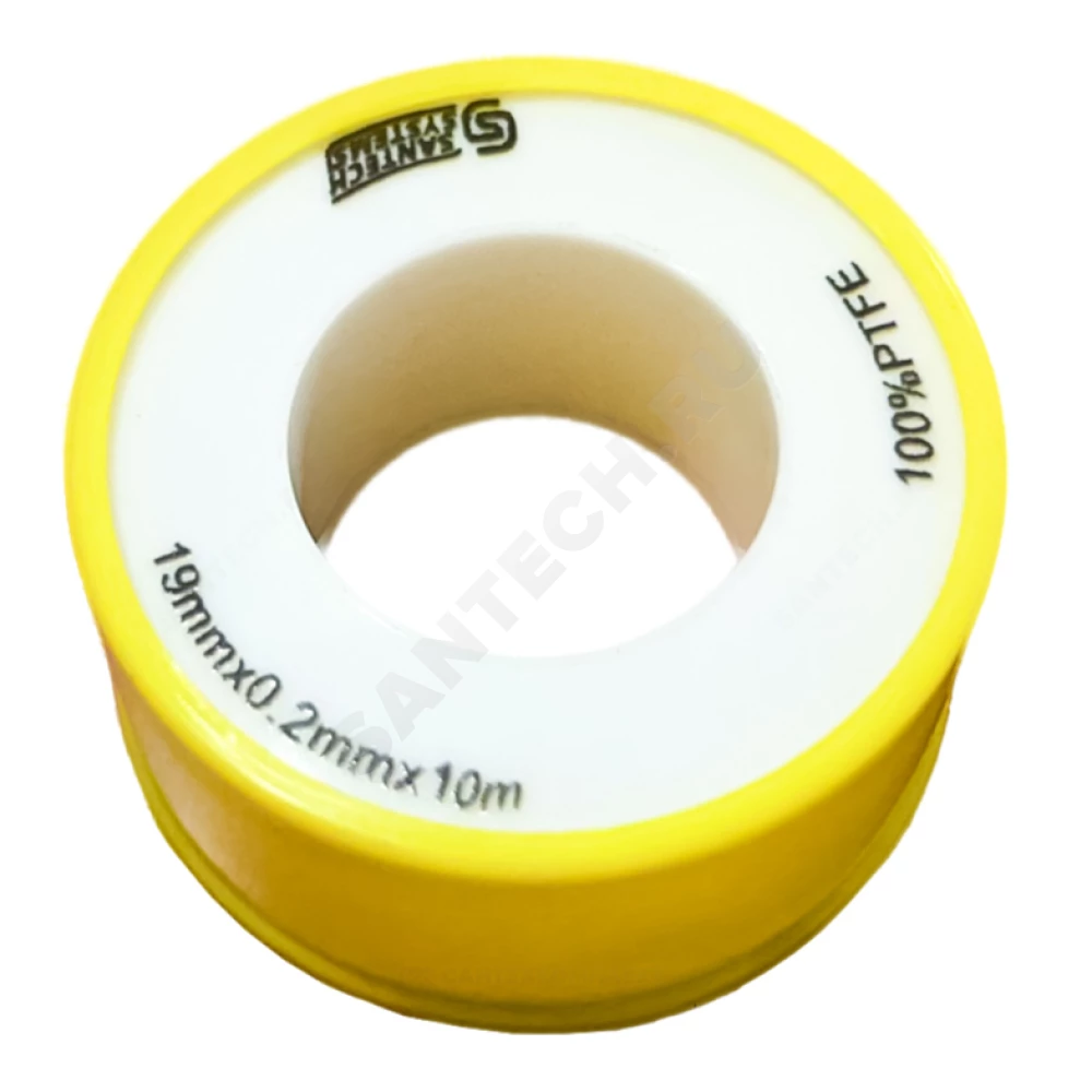 Лента ФУМ PTFE 12ммх0,075ммх10м катушка среда: газ SantechSystems