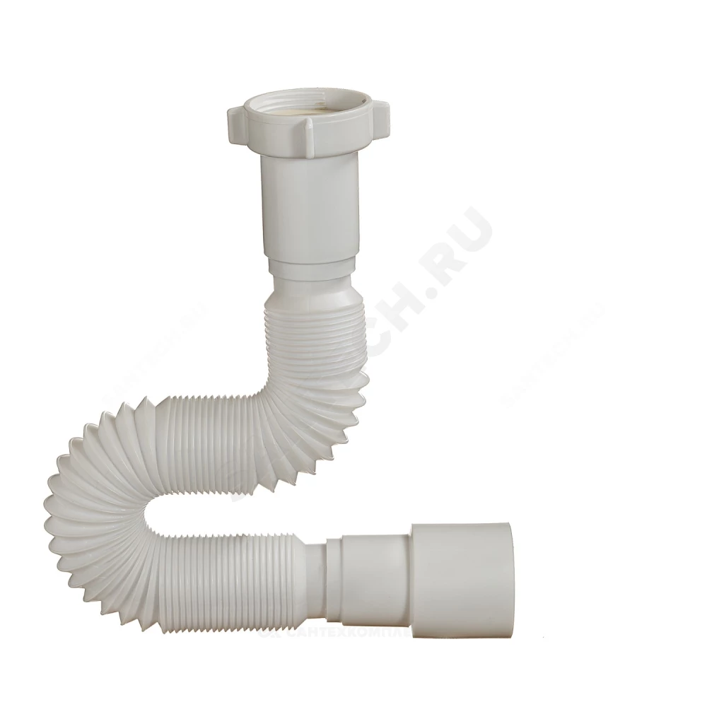 Гофра с гайкой 1 1/2"x40/50 L=320-650мм Орио АС-1015