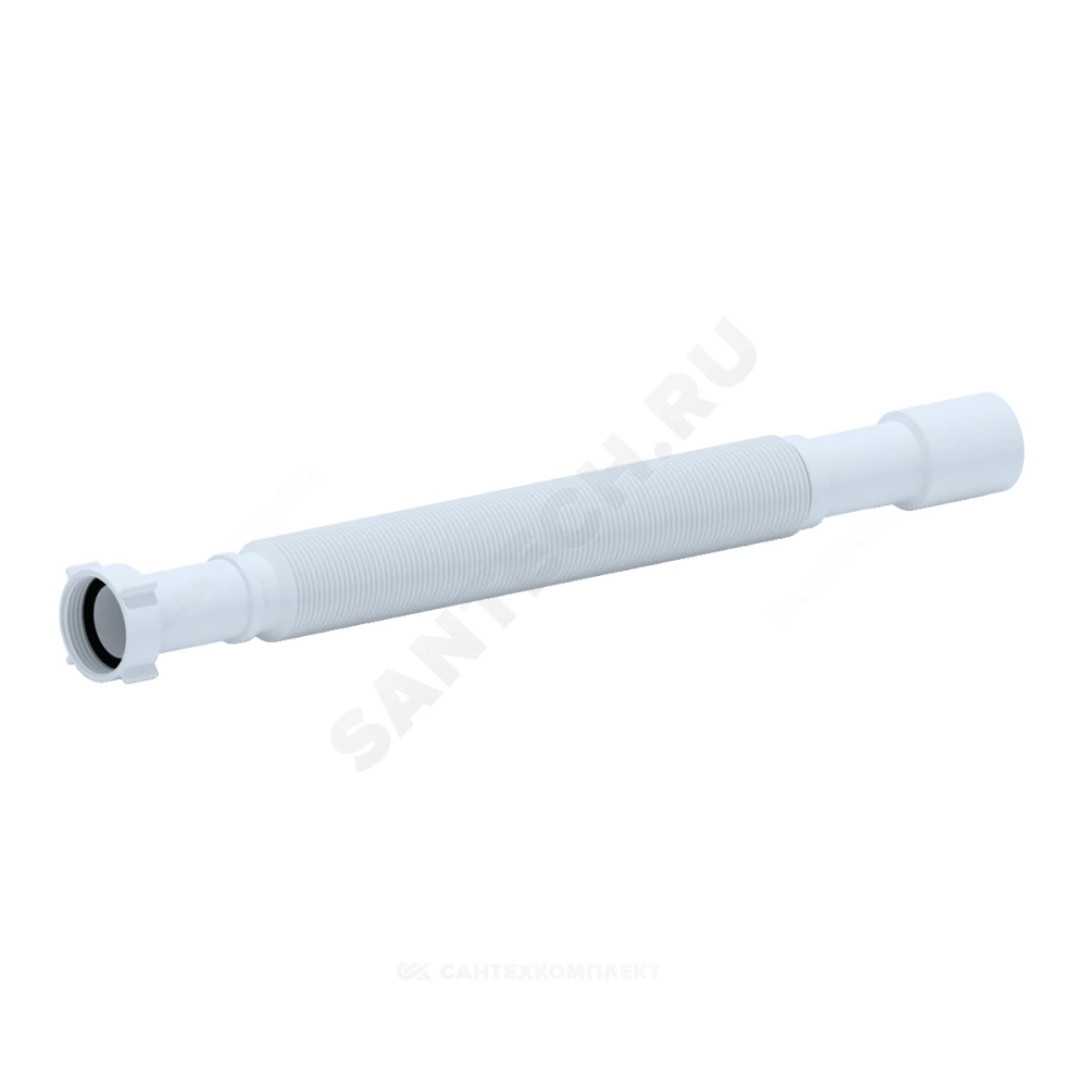 Гофра с гайкой 1 1/4"x32/40 L=495-1325мм АНИ Пласт K217