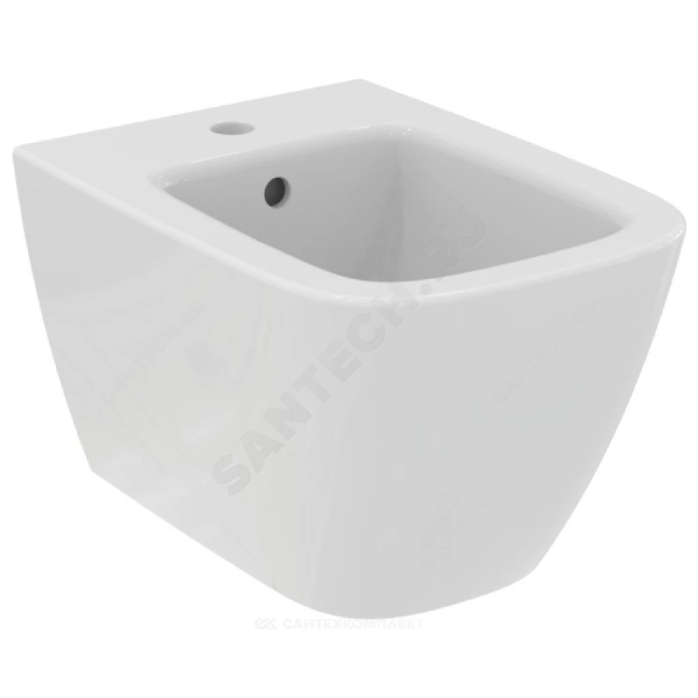 Биде подвесное i.life S в комплекте крепления Ideal Standard T459301